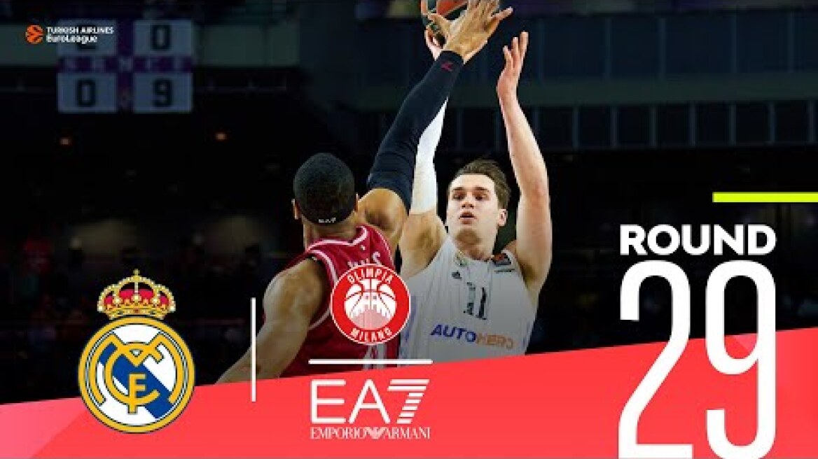 Real Madrid takes thriller at home! | Round 29, Highlights | Turkish Airlines EuroLeague