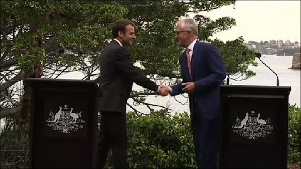 France's Macron: Aussie PM's Wife 'Delicious'