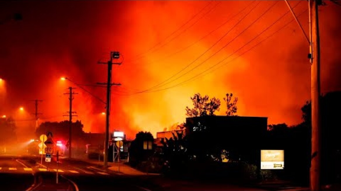 Up to ten homes destroyed by bushfire at Peregian Beach, Qld