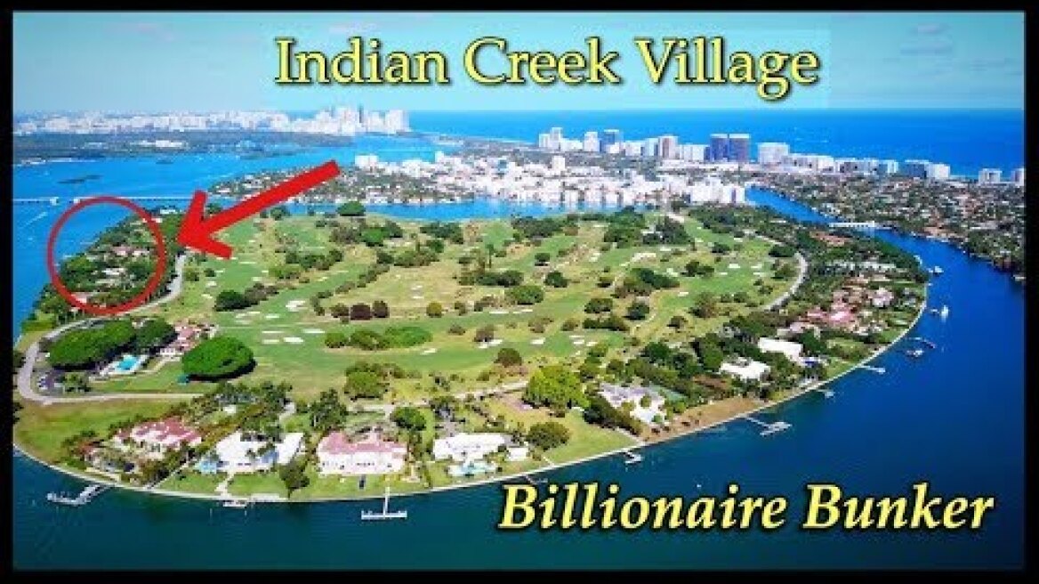 Indian Creek Island, Miami's Billionaire Bunker by Drone