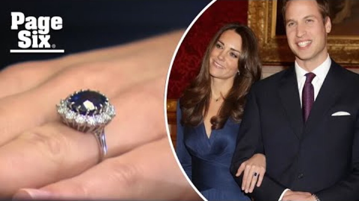 The story behind Kate Middleton and Princess Diana’s sapphire engagement ring | Page Six