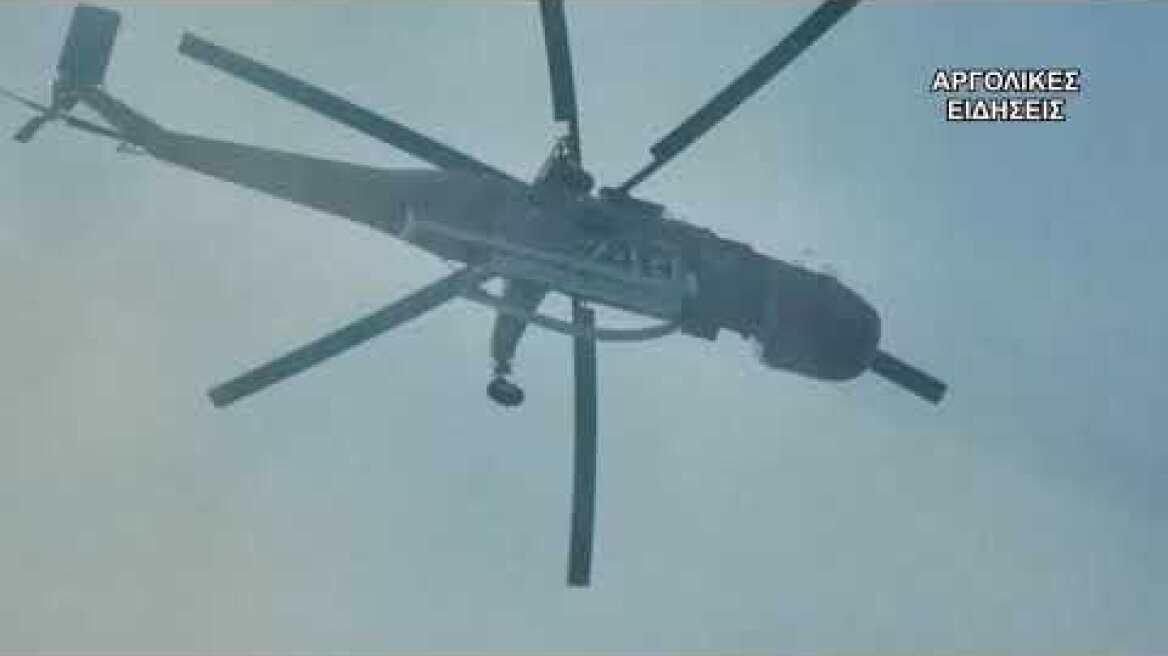 Η ΠΥΡΚΑΓΙΑ ΣΤΟ ΑΡΑΧΝΑΙΟ ΑΡΓΟΛΙΔΑΣ 25/7/2021