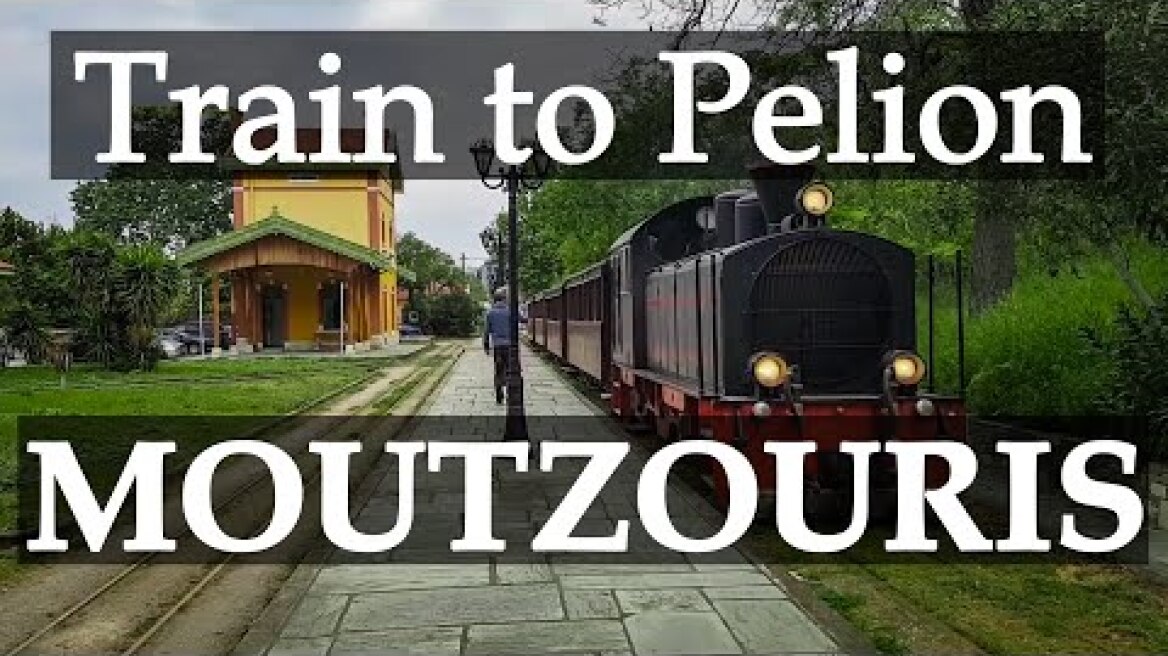 Μαγική εναέρια βόλτα με τον "Μουτζούρη" του Πηλίου.|Magical aerial ride with the Train of Pelion