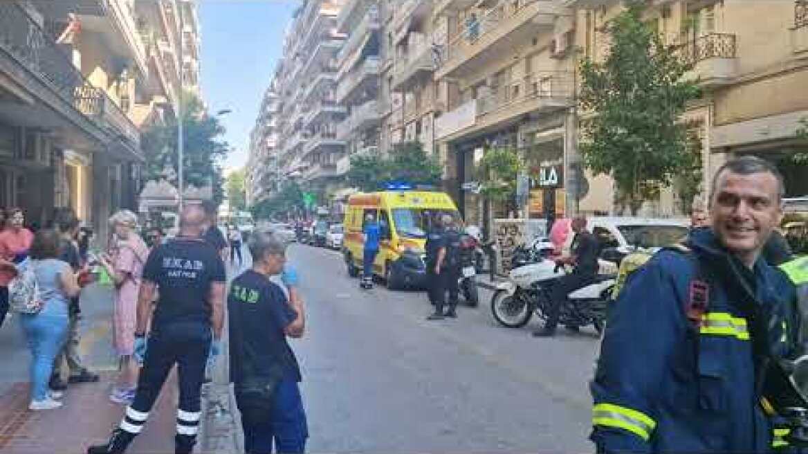 Φωτιά σε κλινική στο κέντρο της Θεσσαλονίκης 3