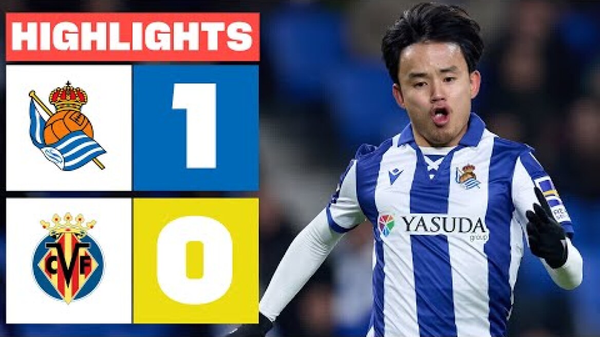 REAL SOCIEDAD 1 - 0 VILLARREAL CF I RESUMEN LALIGA EA SPORTS