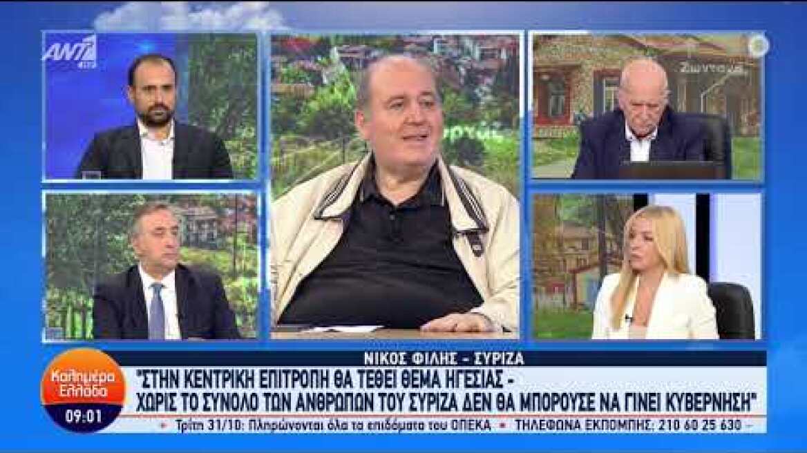 Ο Νίκος Φίλης για τον ΣΥΡΙΖΑ (2)
