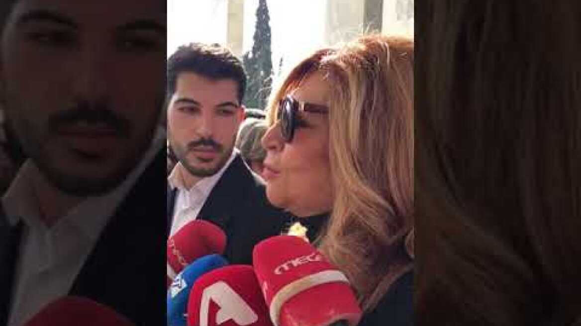 Δήλωση Μιμής Ντενίση για τον Αντώνη Λυμπέρη