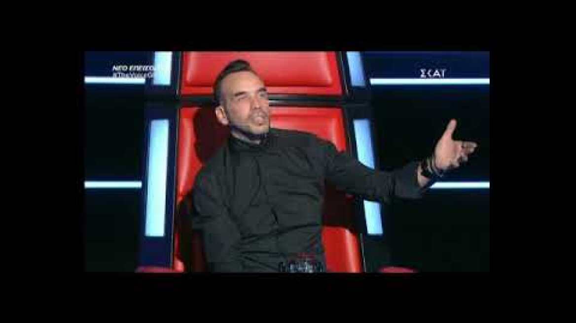 The Voice: Τραγούδησε Μαχαιρίτσα και οι κριτές δεν έκρυψαν την συγκίνηση τους!