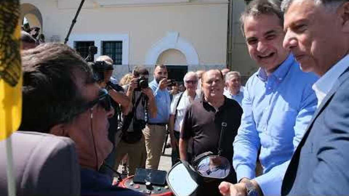 Η επίσκεψη του Κυριάκου Μητσοτάκη στην Κω