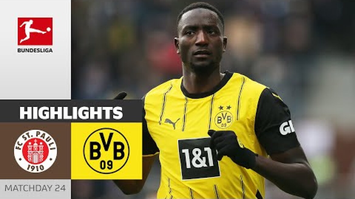 Gamechanger Guirassy Scores Again! | St. Pauli - Borussia Dortmund 0-2 | Highlights | Bundesliga