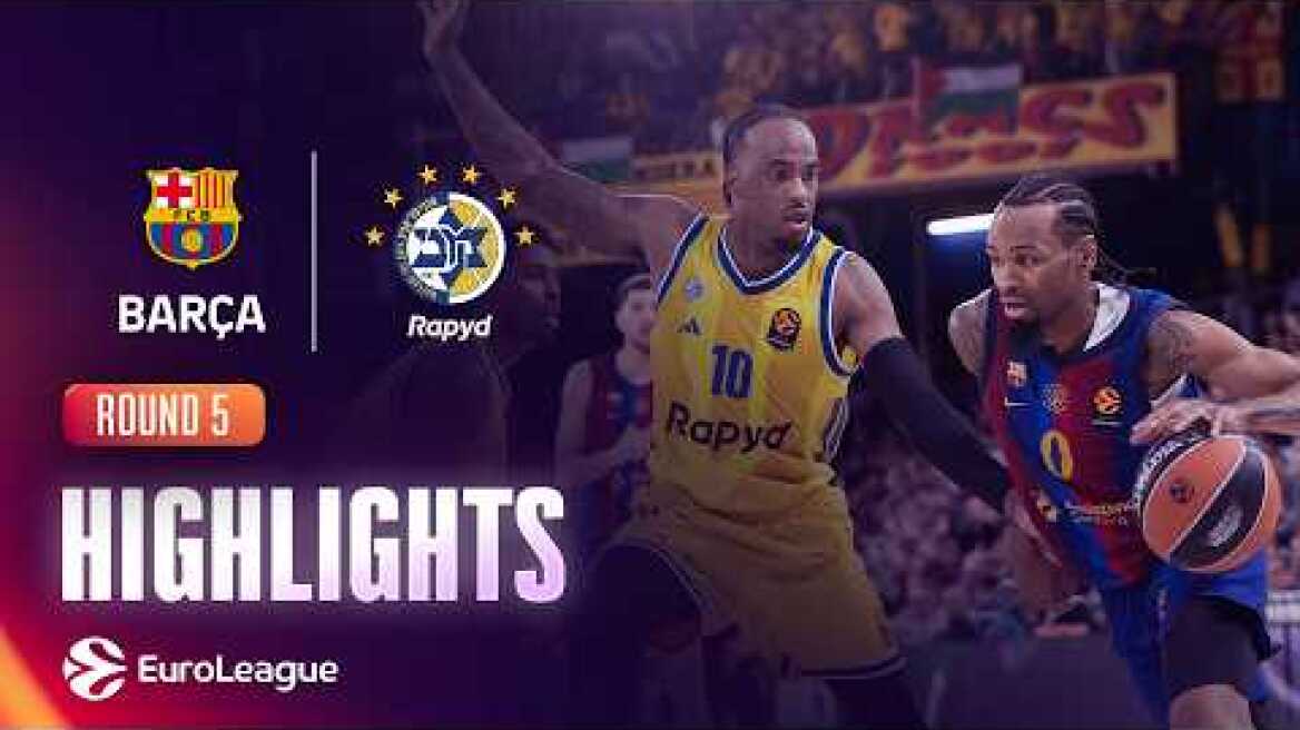 A STUNNING GAME-WINNER! | FC Barcelona - Maccabi Rapyd Tel Aviv | R5 Basketball Highlights 2026-27