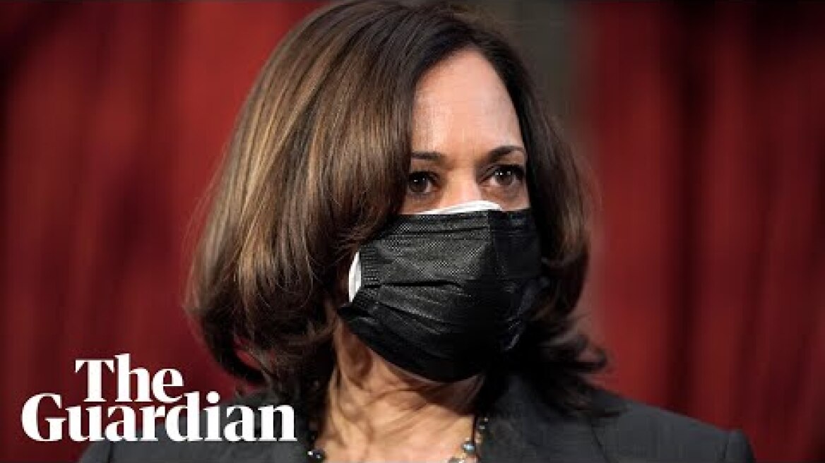 Kamala Harris uses casting vote to pass Covid relief budget