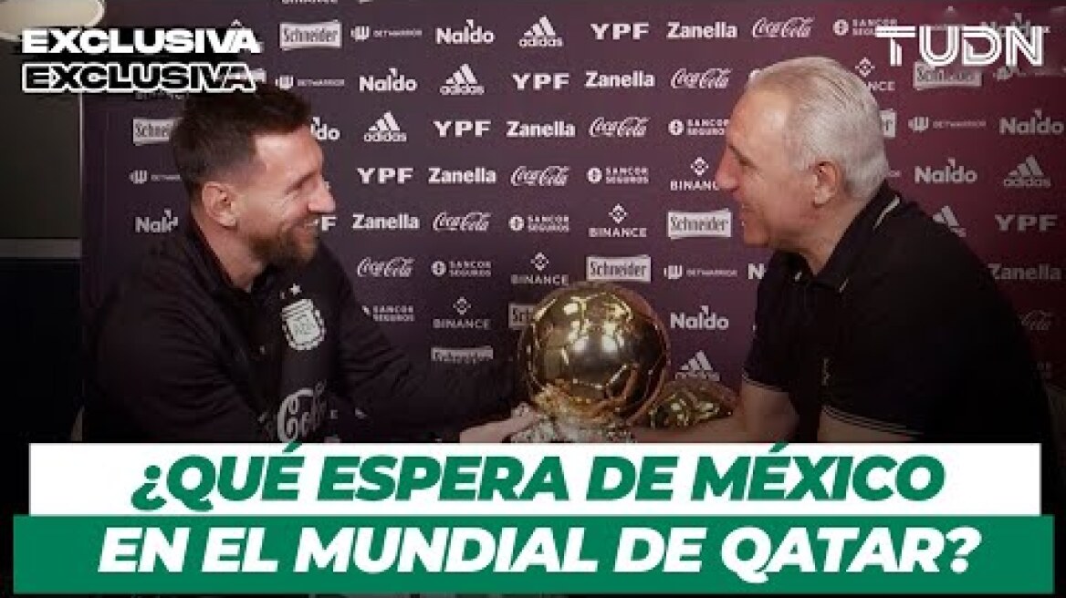 Entrevista exclusiva con Lionel Messi, ¿Qué piensa de la Selección Mexicana? | TUDN