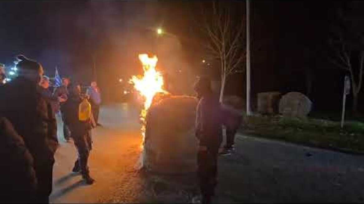 Αγρότες του μπλόκου Ελασσόνα 