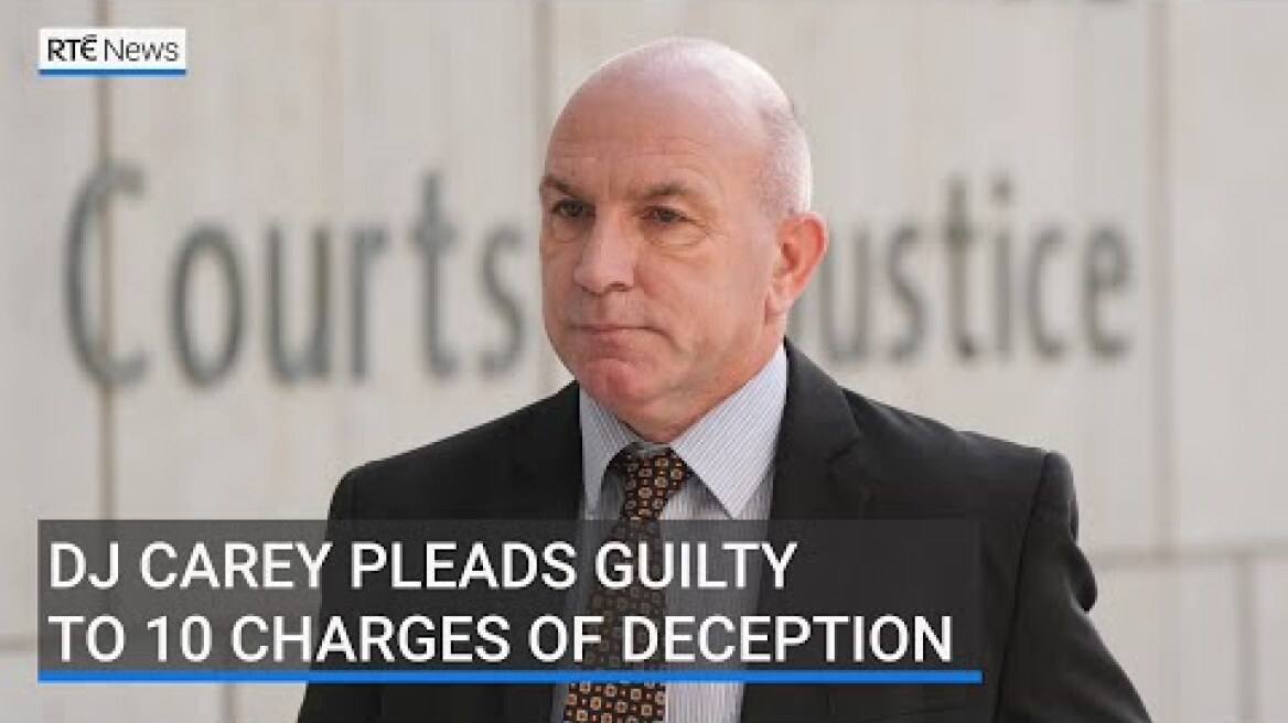 DJ Carey pleads guilty to 10 charges of deception
