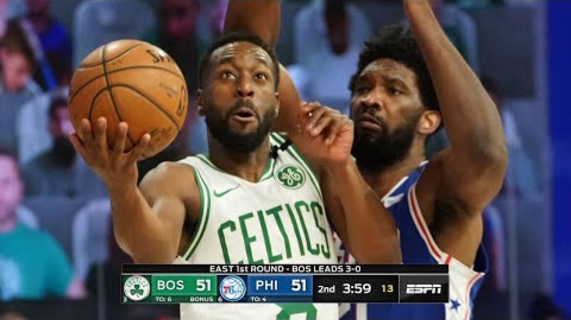 Boston Celtics vs Philadelphia 76ers Full GAME 4 Highlights | August 23 |  NBA Playoffs