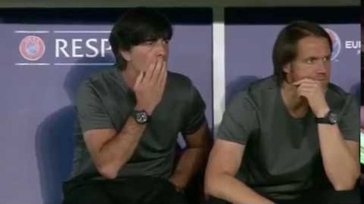 Joachim Loew smells his balls and arse/Euro 2016/Germany vs Ukraine