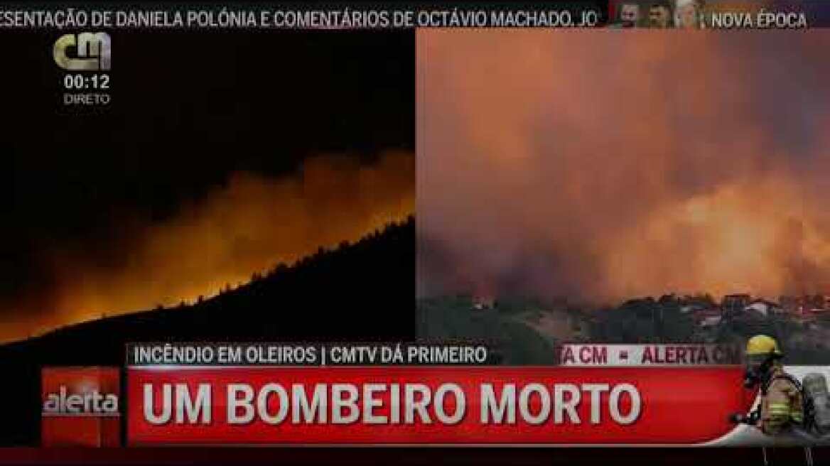 Incêndio em Oleiros