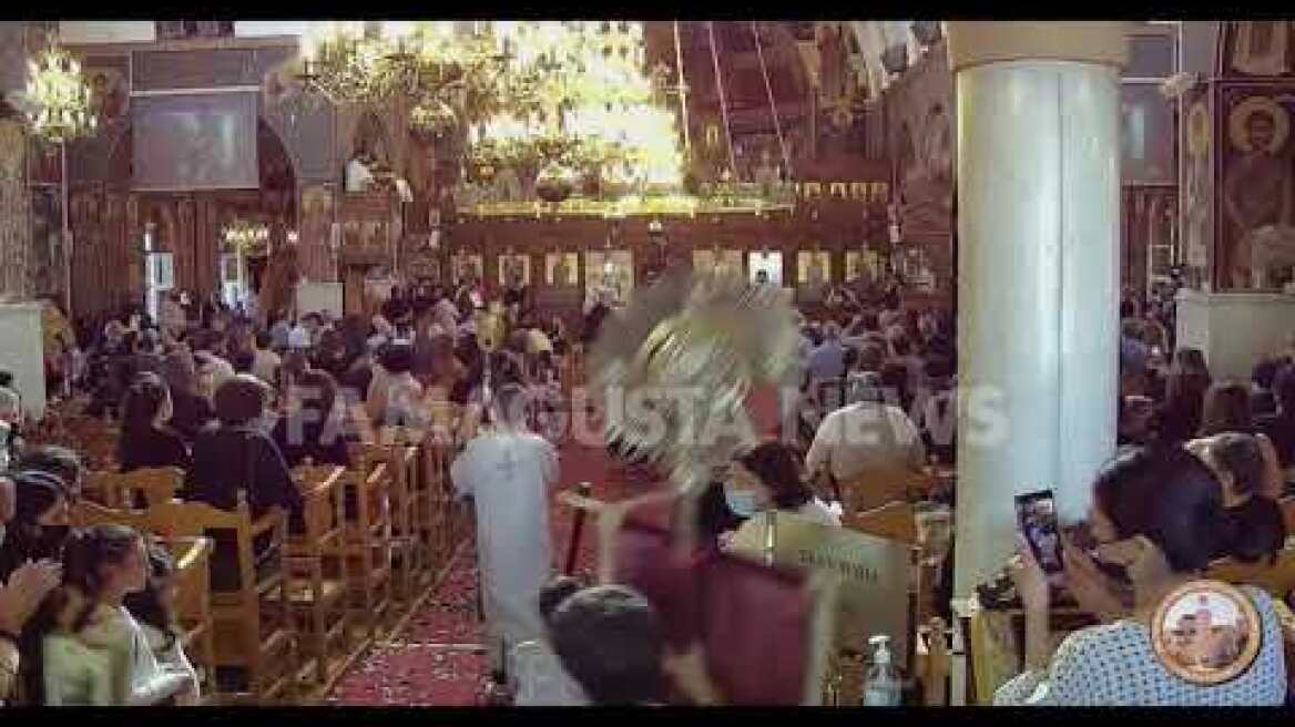 Η διάδοση του Αναστάσιμου μηνύματος από τον πάτερ Ηράκλη στο Παραλίμνι