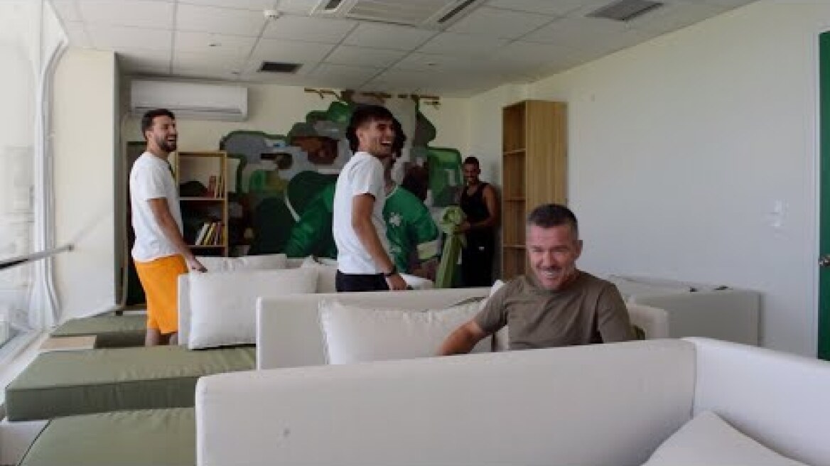 Η «σημαία» για πάντα στο «Γ. Καλαφάτης» - PAO TV