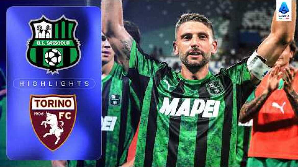 Berardi To The Rescue! | SASSUOLO-TORINO | HIGHLIGHTS | Serie A 2026/27
