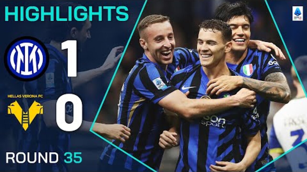 INTER-VERONA 1-0 | HIGHLIGHTS | Asllani Winner Helps Inter Keep Pace In Title Race | Serie A 2024/25