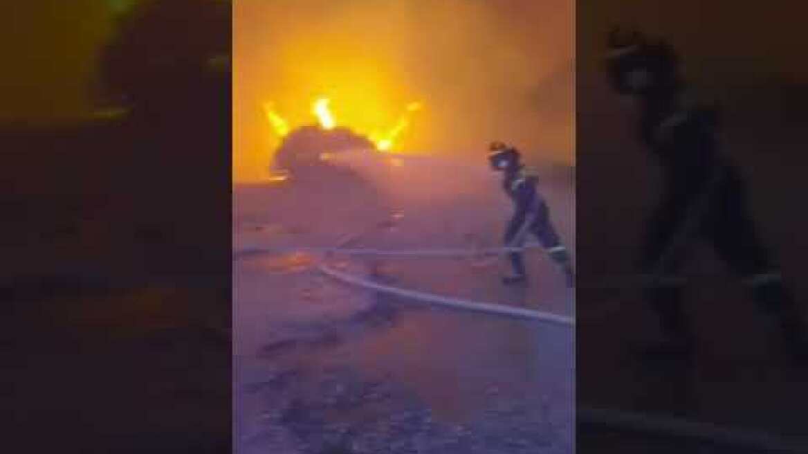 Φωτιά στην Πεντέλη