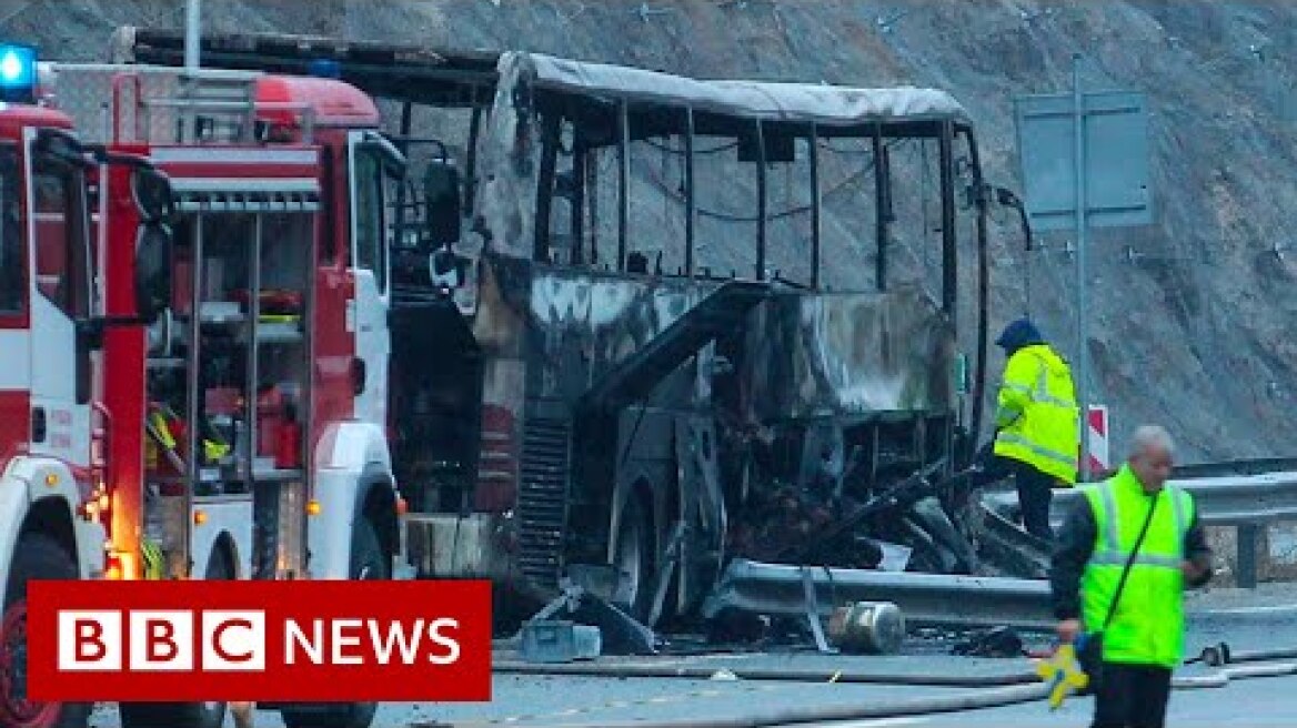 Children among at least 45 killed in Bulgaria bus crash - BBC News