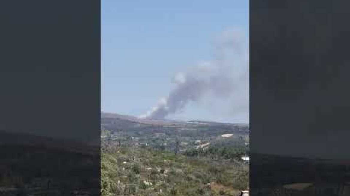 Η φωτια στο Γραμματικο