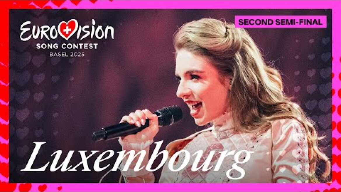 Laura Thorn - La Poupée Monte Le Son (LIVE) | Luxembourg 🇱🇺 | Second Semi-Final | Eurovision 2025