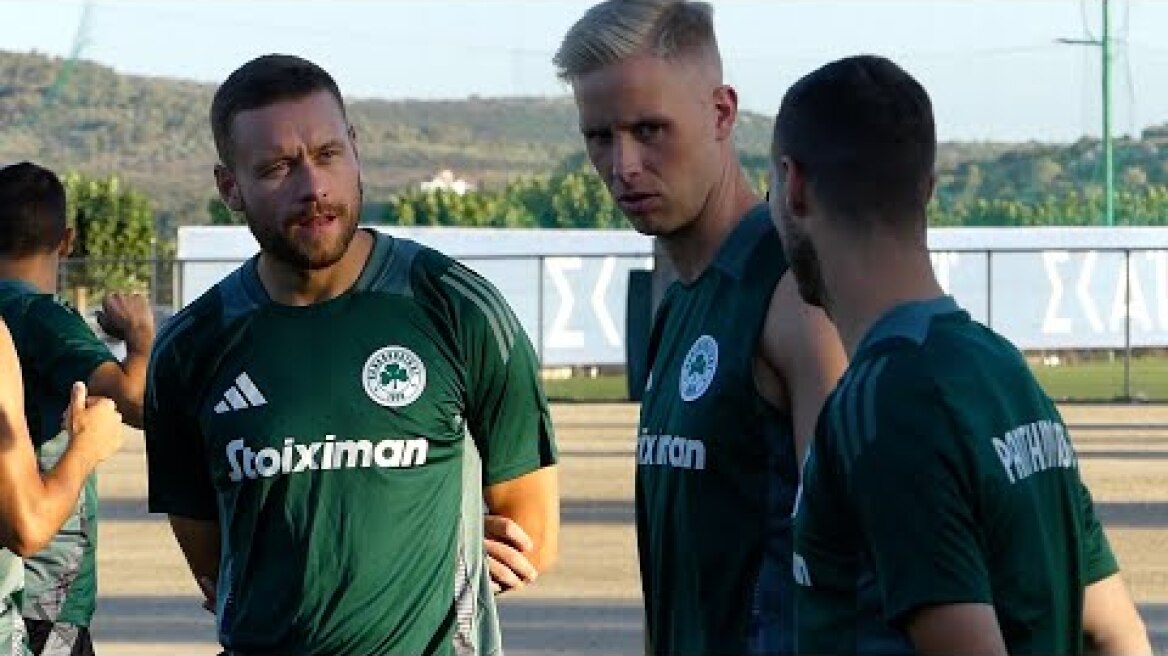 Η πρώτη προπόνηση του Ίνγκι Ίνγκασον / PAO TV