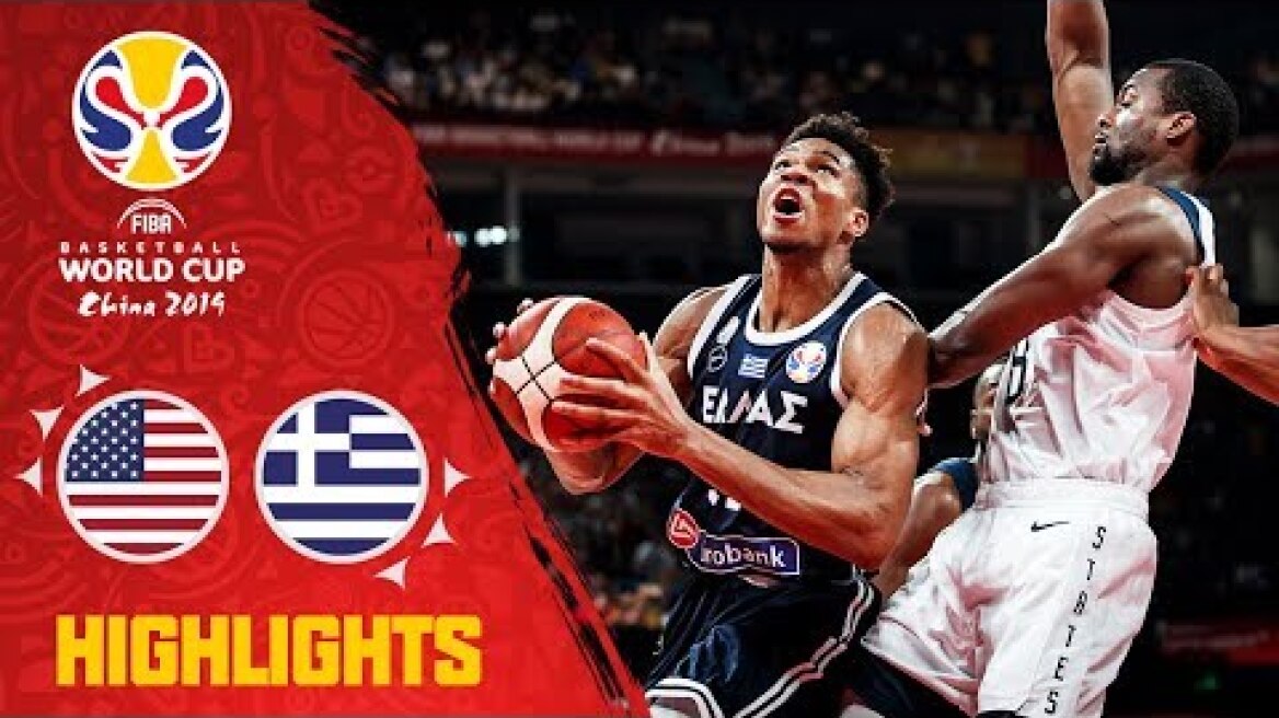 USA v Greece - Highlights - FIBA Basketball World Cup 2019