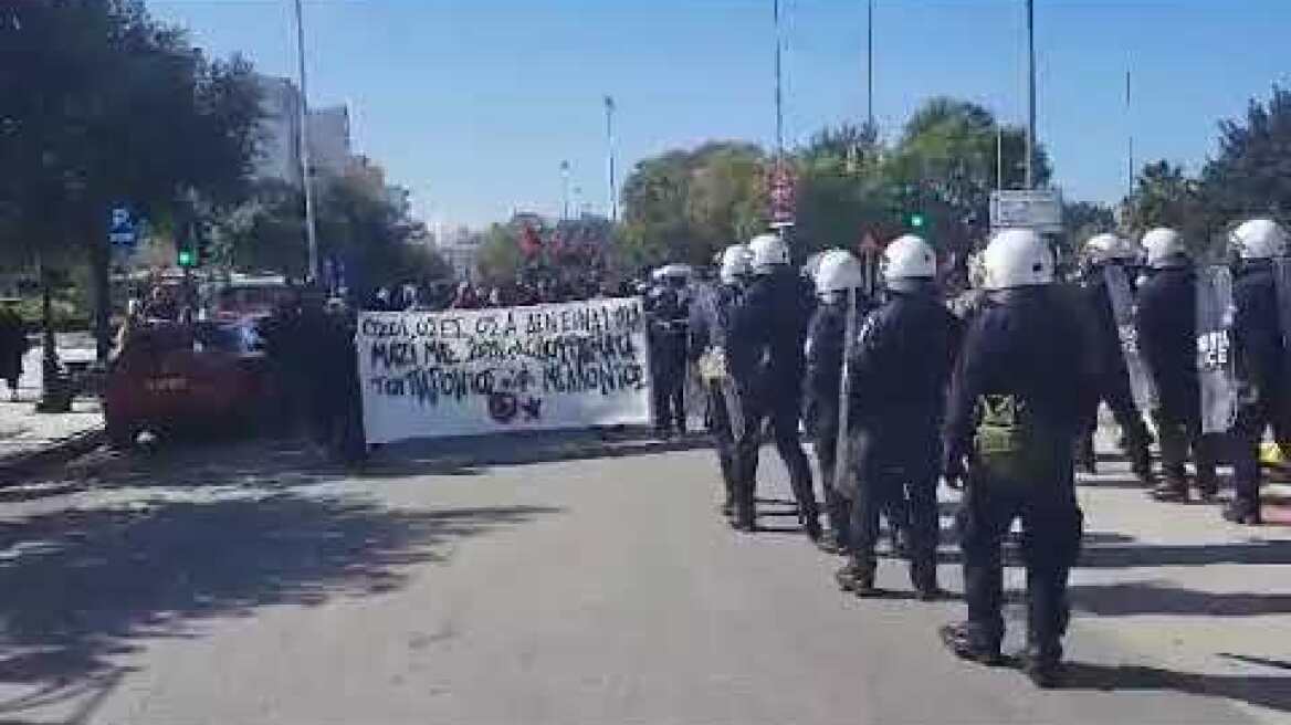 Πάτρα: Μικροένταση μεταξύ αντιεξουσιαστών και αστυνομικών