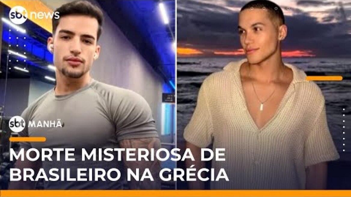 Modelos brasileiros são encontrados inconscientes em hotel na Grécia; um morreu | #SBTManhã
