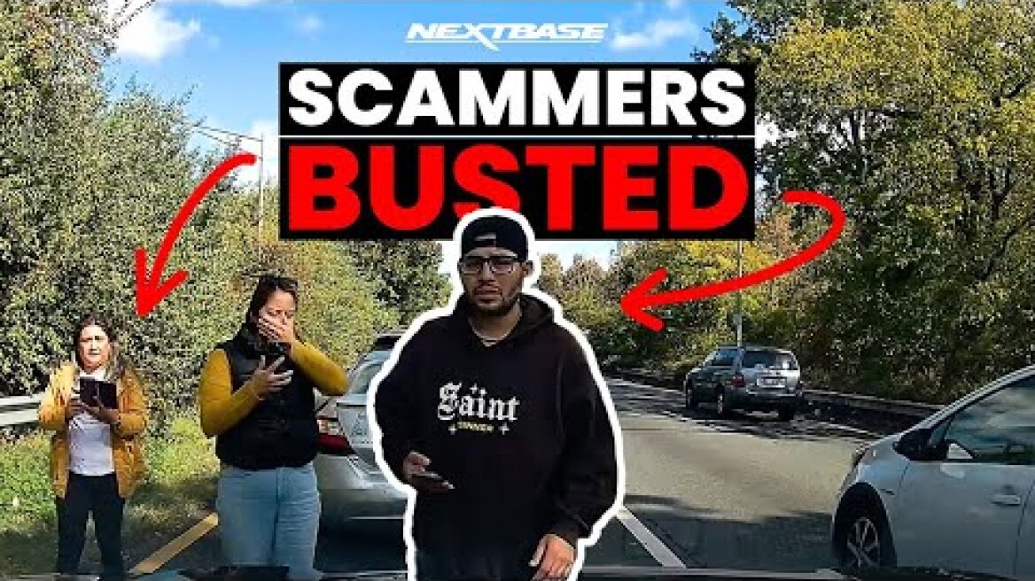 Viral Dash Cam EXPOSES ‘Crash for Cash’ Scam Attempt!