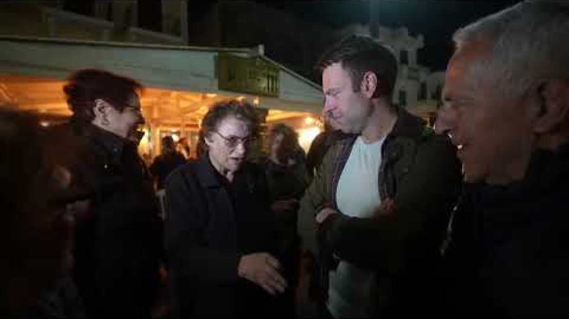 Άφιξη Σ. Κασσελάκη στην Ικαρία