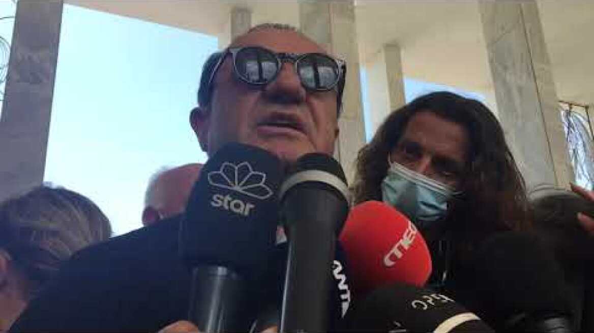 Κηδεία Βοσκόπουλου - Δηλώσεις Πανταζή