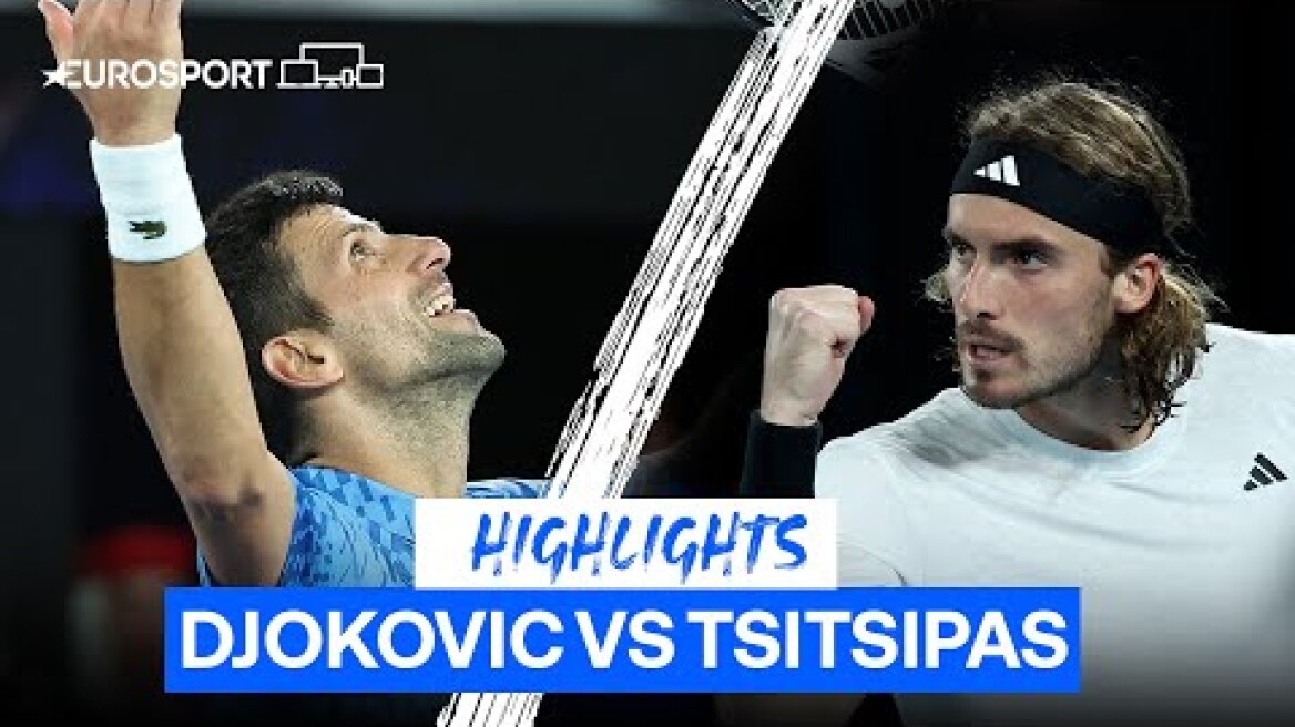 Djokovic Downs Tsitsipas For 10th Australian Open Title | Eurosport Tennis