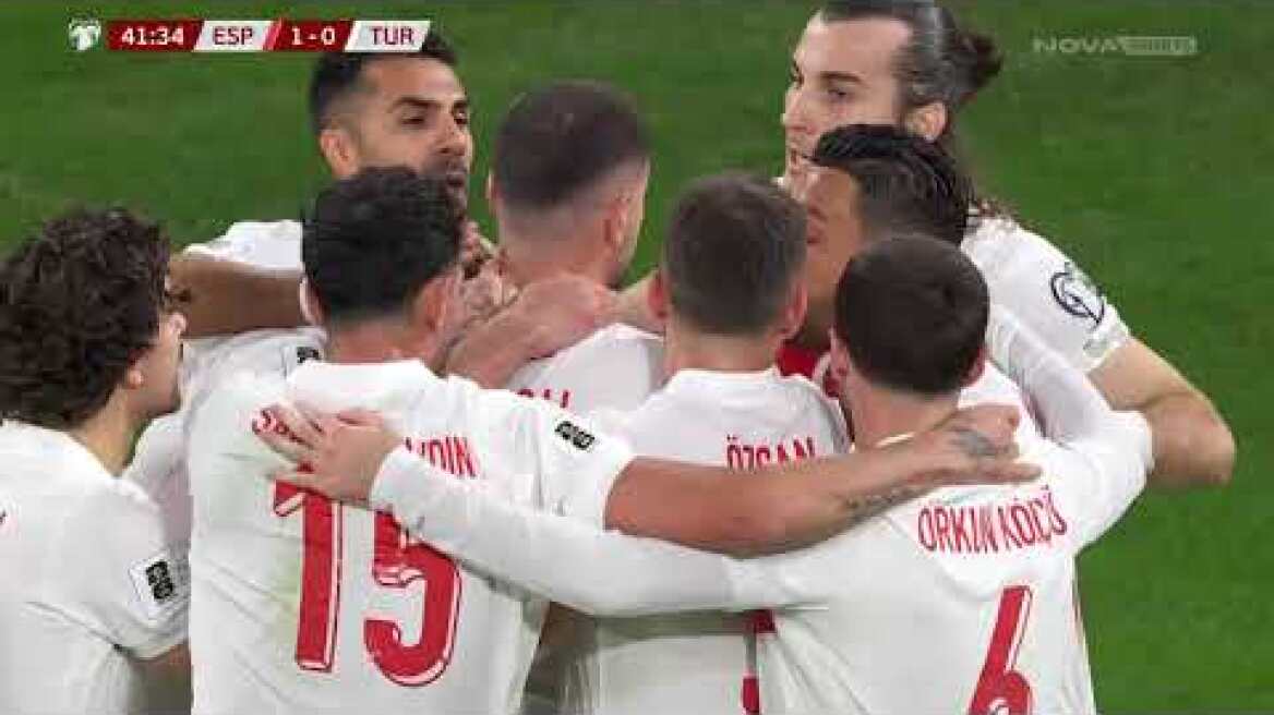 Ισπανία – Τουρκία: 2-2 (highlights)