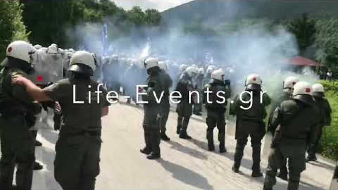 Ενταση στις Πρέσπες