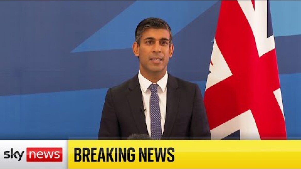 BREAKING: Sunak warns of 'profound economic challenge' ahead