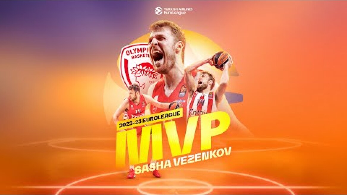 2022-23 EuroLeague MVP: Sasha Vezenkov, Olympiacos Piraeus