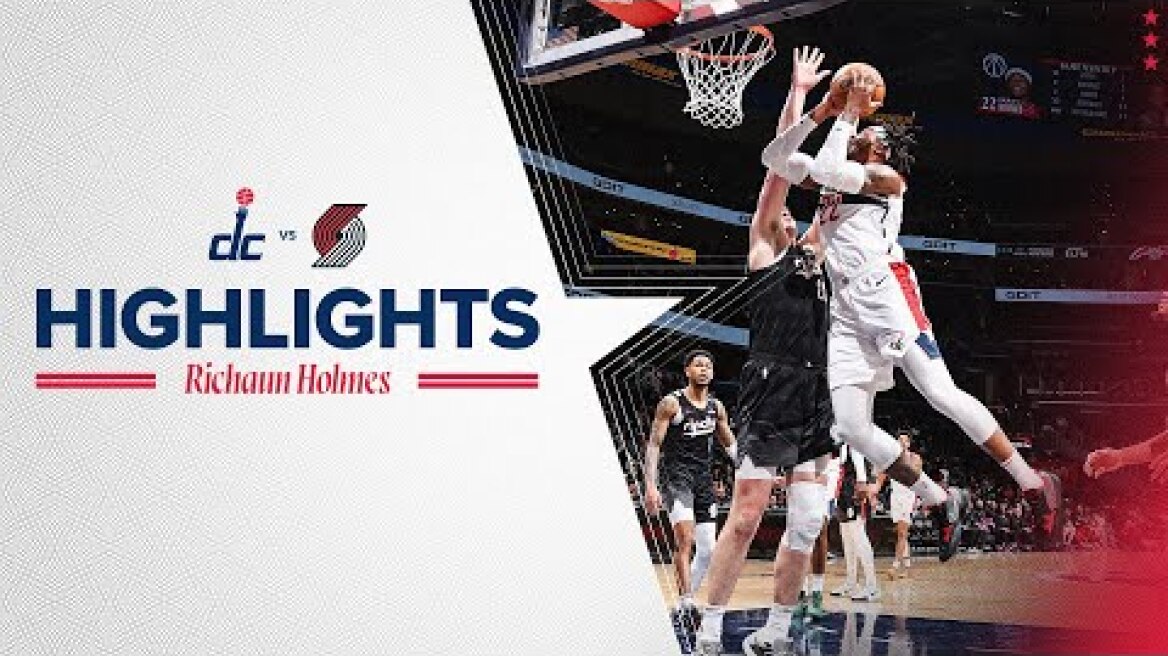 Highlights: Richaun Holmes scores 20 points vs. Portland Trail Blazers | 2.26.25