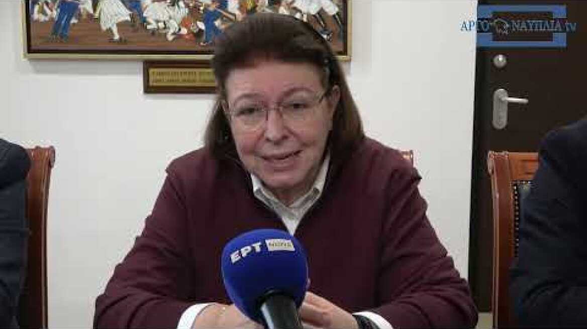 Στην Αργολίδα η Υπουργός Πολιτισμού Λίνα Μενδώνη για αυτοψίες σε έργα