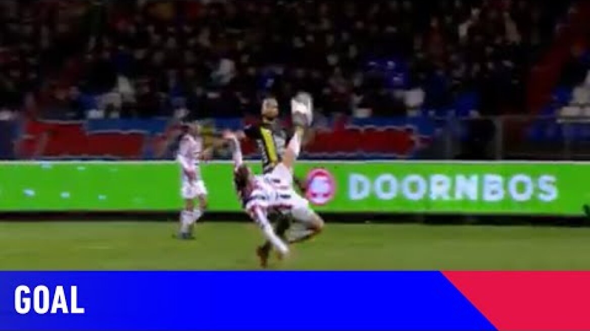 Tsimikas met PRACHTIGE omhaal | Willem II - FC Utrecht (31-03-2018) | Goal