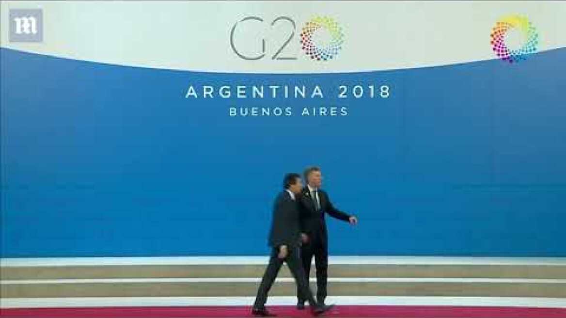Get me out of here Trump wanders off G20 stage and says 'get me out of here'
