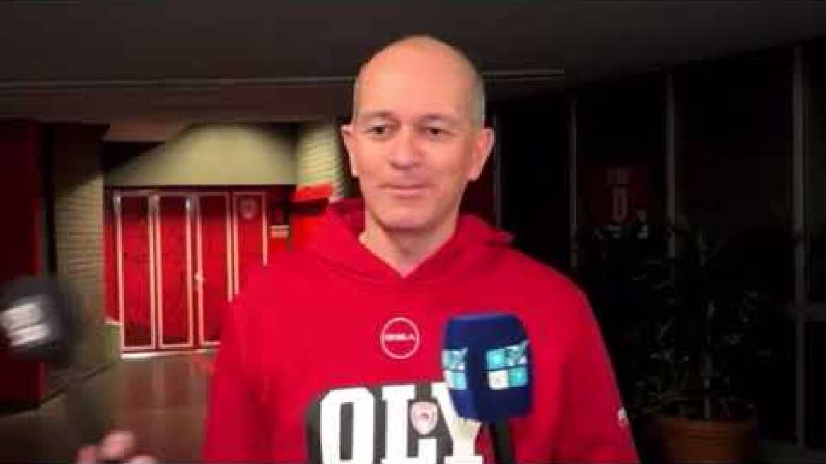 Οι δηλώσεις του Γ.Αγγελόπουλου μετά το διπλό στο ΟΑΚΑ