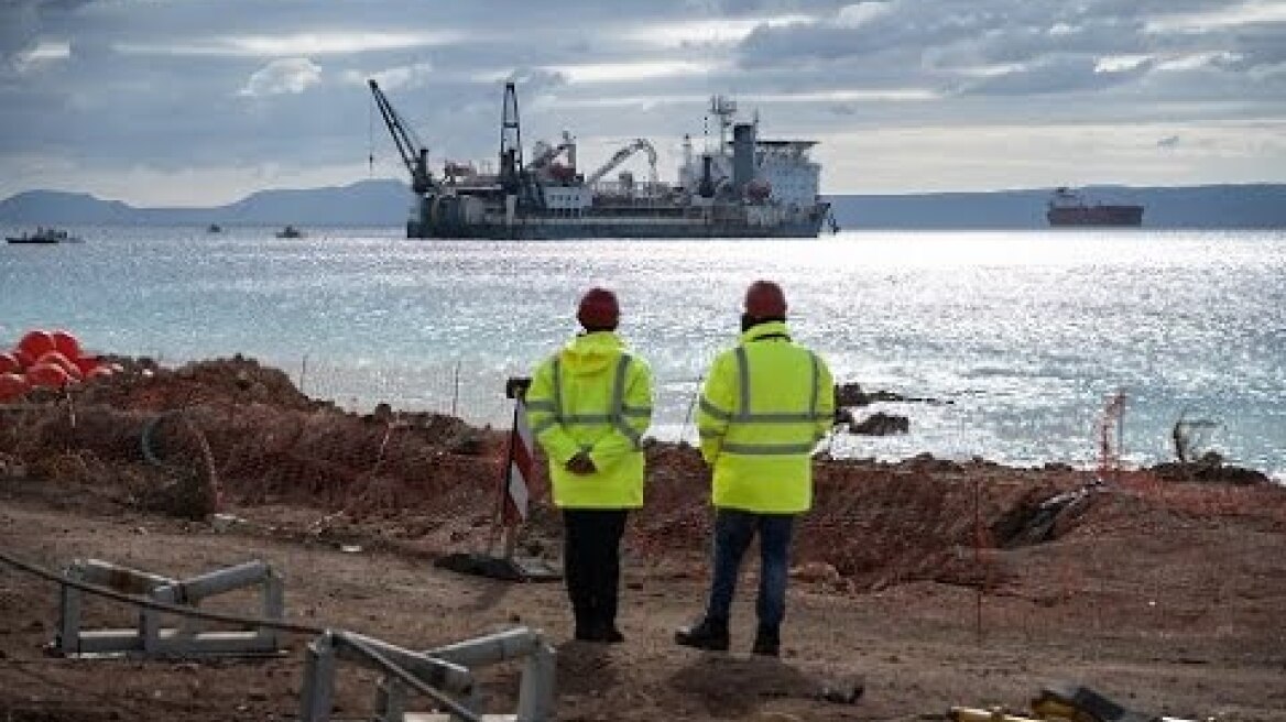 Ο ΑΔΜΗΕ ενώνει την Κρήτη με την Πελοπόννησο (1min)