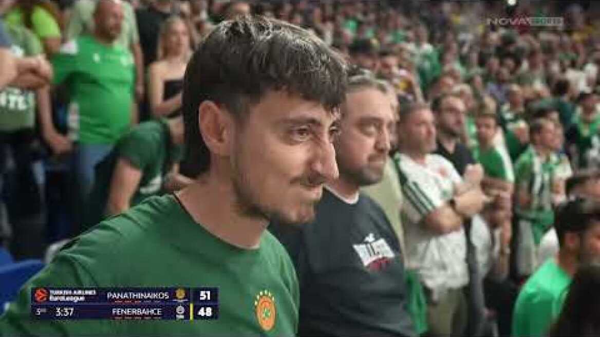 Παναθηναϊκός - Φενέρμπαχτσε: 73-57 (Semifinal, 24/05/2024)