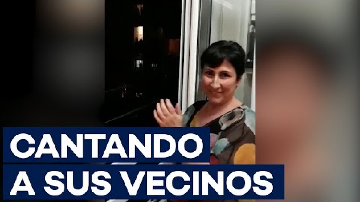 Begoña Alberdi, la soprano que ameniza el confinamiento del Covid-19